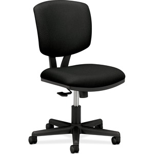 HON Volt 5703 Multi-task Chair - Black Frame26" x 19.25" x 40" - Polyester Black Seat