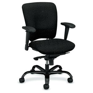 HON 4300 Series Executive Perpetual Mid-Back Seating Chair - Steel Frame27" x 27" x 41" - Polyester Lava, Acrylic Lava Seat