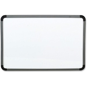 Iceberg Dry-Erase Board - 66" x 42" - Polyethylene Frame - Charcoal Gray