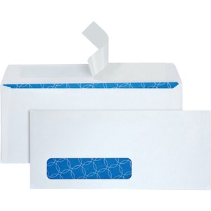Quality Park Antimicrobial Window Business Envelope - #10 (4.12" x 9.5") - 24lb - White