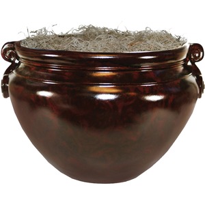 Nu-Dell Tree Container - 16" HeightFiberglass - Mahogany