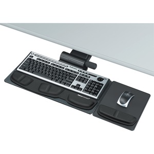 Fellowes Deluxe Keyboard Drawer with Soft Touch Wrist Rest - Thumbnail view 