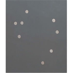 Quartet Matrix Signage Magnet - 50 / Pack - Silver