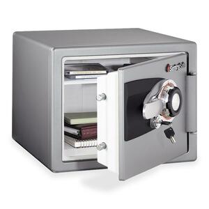 Sentry Safe Fire-Safe OS0401 Tubular Key & Combination Fire Safe - 0.8 ft³ - Combination, Tubular Key Lock - 4 x Live-locking Bolt(s) - 13.7" x 16.34" x 19.33" - Gunmetal Gray