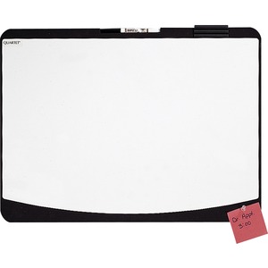 Quartet Innovative Marker Board - 23.5" x 17.5" - Foam Frame - Black