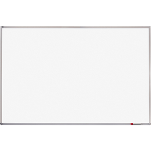 Quartet Writing Board - 4' x 3' - Anodized Aluminum Frame - White