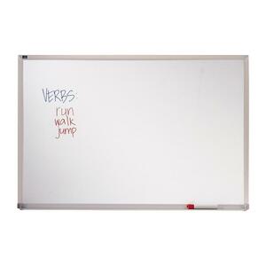 Quartet Writing Board - 5' x 3' - Anodized Aluminum Frame - White