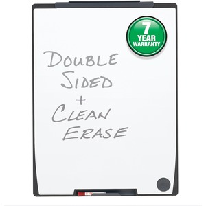 Quartet Motion Portable Marker Board Panel - 30" x 40" - Gray
