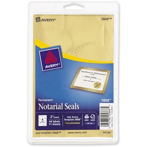 Avery Certificate Seal