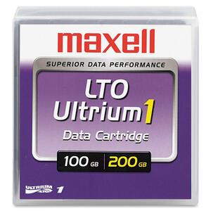 Maxell LTO Ultrium 1 Tape Cartridge - LTO Ultrium LTO-1 - 100GB (Native) / 200GB (Compressed)