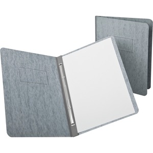 Esselte Oxford PressGuard Report Cover with Reinforced Side Hinge - Letter - 8.5" x 11" - 3" Capacity - 1 Each - Gray