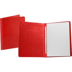 Esselte Oxford PressGuard Report Cover with Reinforced Side Hinge - Letter - 8.5" x 11" - 3" Capacity - 1 Each - Executive Red