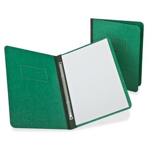 Esselte Oxford PressGuard Report Cover with Reinforced Side Hinge - Letter - 8.5" x 11" - 3" Capacity - 1 Each - Dark Green