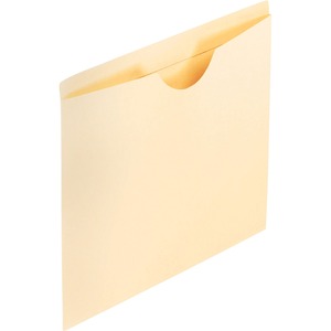 Pendaflex Pendaflex Reinforced File Jacket - Legal - 8.5" x 14" - Straight Tab Cut - 100 / Box - 11pt. - Manila
