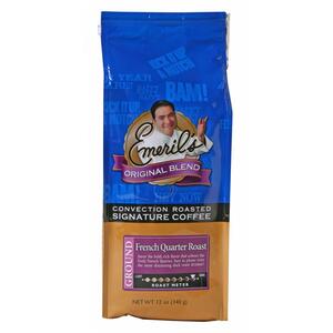 JAVA Emeril's Original Blend Signature Coffee - Arabica Beans - French Roast -  12 oz Per Bag