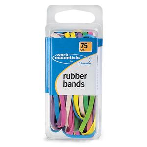 Swingline Rubberbands - 75 / Pack - Assorted