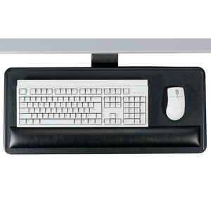 Ergonomic Concepts Articulating Keyboard/Mouse Platform - 0.75" x 27" x 13" - Black