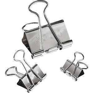 Silver Finish Presentation Binder Clips - Click Image to Close