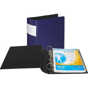 Samsill DXL Top Performance Locking D-Ring Binder - Letter - 8.5" x 11" - 480 Sheet x 3" Capacity - 1 Each - Blue