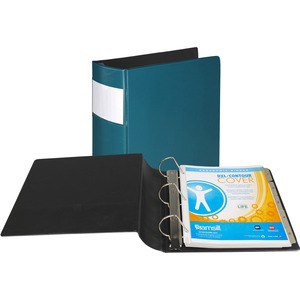Samsill Top Performance DXL Locking D-Ring Binder - Letter - 8.5" x 11" - 480 Sheet x 3" Capacity - 1 Each - Teal