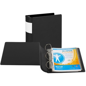 Samsill Top Performance DXL Locking D-Ring Binder - Letter - 8.5" x 11" - 4" Capacity - 1 Each - Black