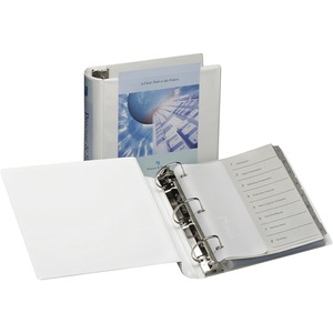 Samsill DXL Locking D-Ring Binder - Letter - 8.5" x 11" - 480 Sheet x 3" Capacity - 1 Each - White