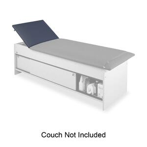 Hausmann Adjustable Headrest - latex-free - 10" Adjustment - Tilt - Slate Blue