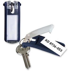 Durable Key Tag - Plastic - Dark Blue