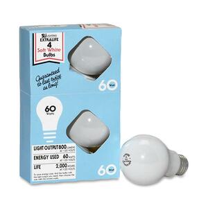 SLI Lighting General Use Light Bulb - Soft White - 60W - 120V AC