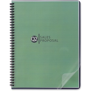 GBC Premium Plus Presentation Cover - 11.25" x 8.75" - Letter - 25 / Pack - Clear