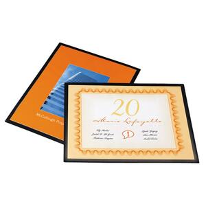 GBC HeatSeal Border Laminating Pouch - 9.25" Width x 11.75" Length x 5mil - 25 / Pack - Clear