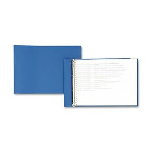 Acco Square Ring Data Binder - 11" x 15" - 300 Sheet x 1.5" Capacity - 1 Each - 75pt. - Blue