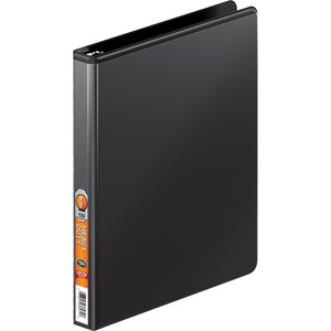 Wilson Jones Concealed Rivet View Binder - Letter - 8.5" x 11" - 0.5" Capacity - 1 Each - Black