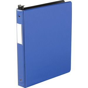 Wilson Jones Large Cap Hanging Ring Binder - Letter - 8.5" x 11" - 175 Sheet x 1" Capacity - 1 Each - Dark Blue