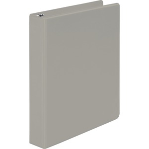 Wilson Jones Standard Round Ring Binder - Letter - 8.5" x 11" - 1.5" Capacity - 1 Each - Gray