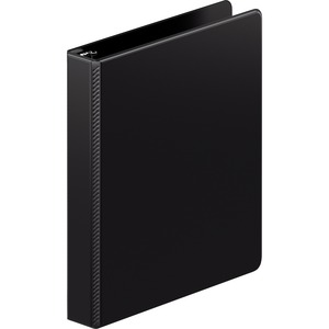 Wilson Jones Heavy Duty DublLock D-Ring Binder - Letter - 8.5" x 11" - 220 Sheet x 1" Capacity - 1 Each - Black