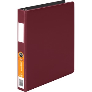Wilson Jones Heavy Duty DublLock D-Ring Binder - Letter - 8.5" x 11" - 220 Sheet x 1" Capacity - 1 Each - Burgundy