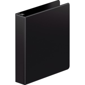 Wilson Jones Heavy Duty DublLock D-Ring Binder - Letter - 8.5" x 11" - 1.5" Capacity - 1 Each - Black