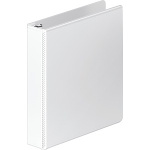 Wilson Jones Dubllock D-ring View Binder - Letter - 8.5" x 11" - 1.5" Capacity - 1 Each - White