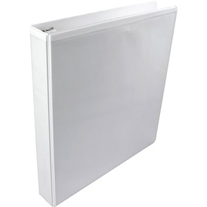 Wilson Jones D-Ring View Binder - Letter - 8.5" x 11" - 220 Sheet x 1" Capacity - 1 Each - White