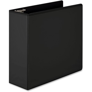 Wilson Jones D-Ring View Binder - Letter - 8.5" x 11" - 700 Sheet x 4" Capacity - 1 Each - Black