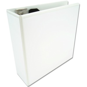 Wilson Jones D-Ring View Binder - Letter - 8.5" x 11" - 700 Sheet x 4" Capacity - 1 Each - White
