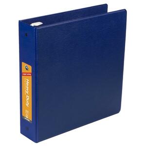 Wilson Jones Tuff Stuff Recycled Binder - Letter - 8.5" x 11" - 375 Sheet x 2" Capacity - 1 Each - Blue
