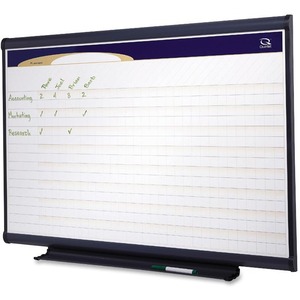 Quartet Prestige Wall Planner - 36" x 48" - Graphite