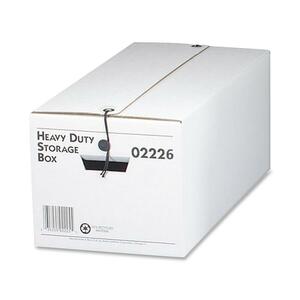 Sparco Heavy-Duty Storage File - Legal - External Dimensions 10" Height x 24" Width x 15" Depth - White