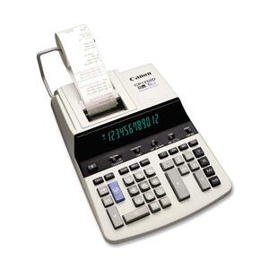 Canon CP1250D Commercial Printing Calculator - 12 Character(s) - Fluorescent - AC Supply Powered - 9.1" x 11.33" x 3.2"