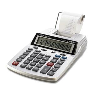 Canon P23DHV 2-Color Printing/Display Calculator - 12 Character(s) - Power Adapter, Battery Powered - 2" x 5.8" x 8.4"