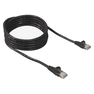 Belkin FastCAT Cat.5e Cable - RJ-45 Male - RJ-45 Male - 25ft - Black Belkin FastCAT Cat.5e Cable - RJ-45 Male - RJ-45 Male - 25ft - Black