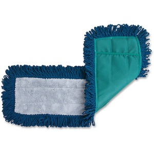 Genuine Joe Micro Fiber Dust Mop - 24" Width - Green