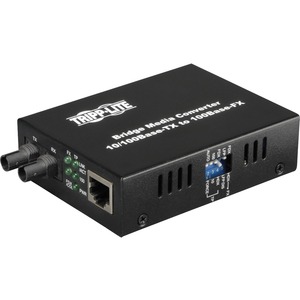 Tripp Lite by Eaton Multimode Fiber to Ethernet Media Converter 10/100BaseT to 100BaseFX-ST 2km 1310nm